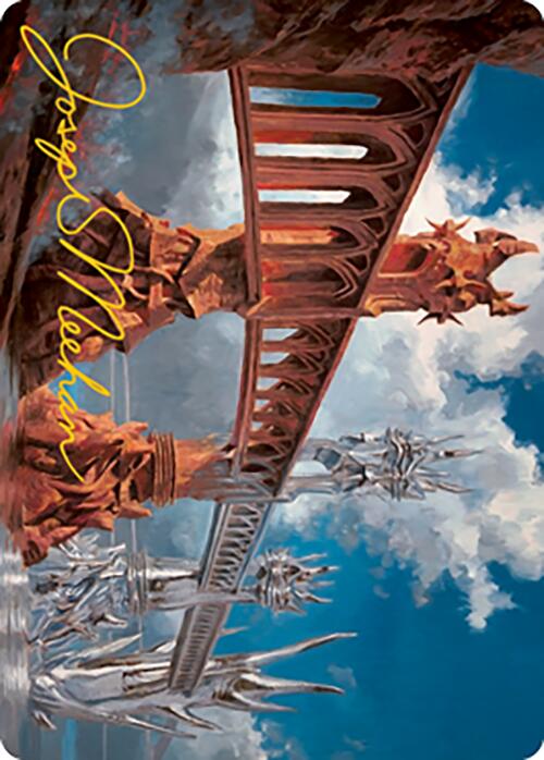 Silverbluff Bridge Art Card (Gold-Stamped Signature) [Modern Horizons 2 Art Series] | Jack's On Queen