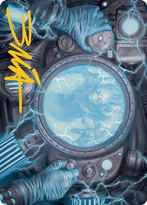 Recalibrate Art Card (Gold-Stamped Signature) [Modern Horizons 2 Art Series] | Jack's On Queen