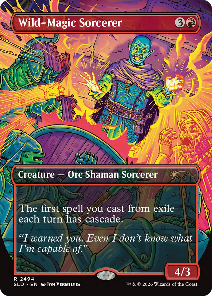 Wild-Magic Sorcerer [Secret Lair Drop Series] | Jack's On Queen