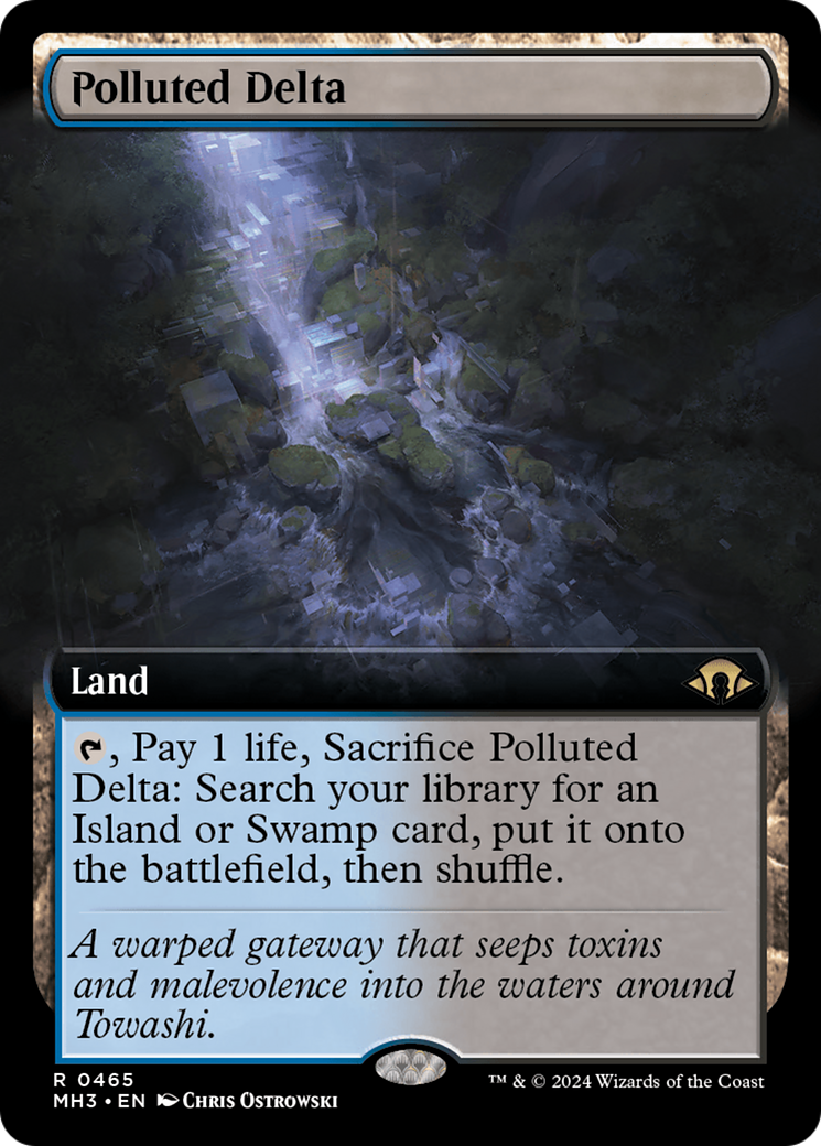 Polluted Delta (Extended Art) [Modern Horizons 3] | Jack's On Queen