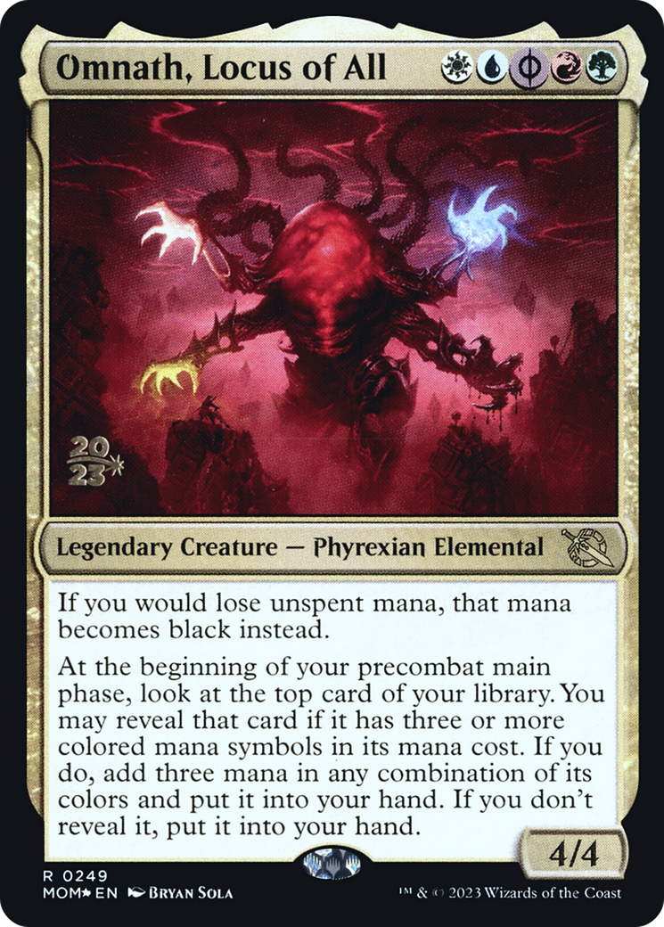 Omnath, Locus of All [March of the Machine Prerelease Promos] | Jack's On Queen