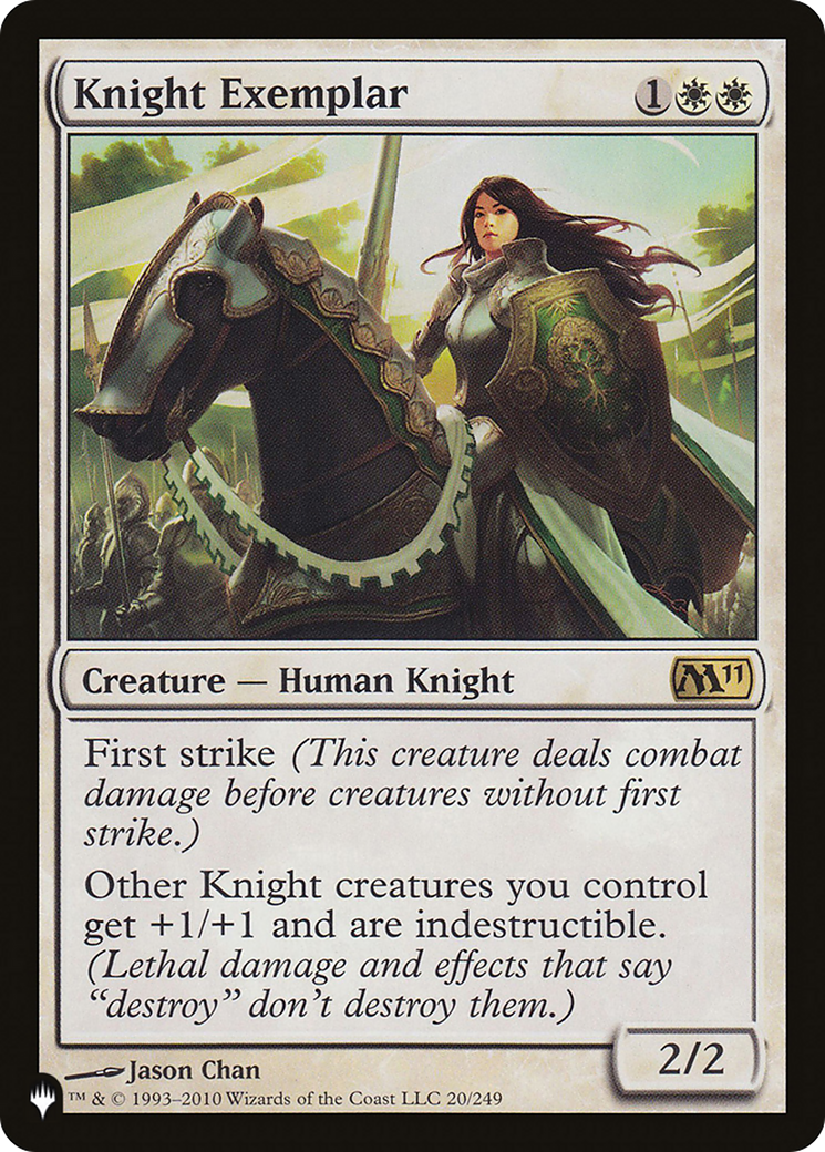 Knight Exemplar (Magic 2011) [The List] | Jack's On Queen
