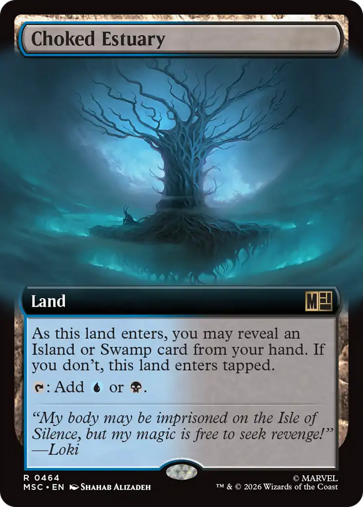 Choked Estuary (Extended Art) [Marvel Super Heroes Commander] | Jack's On Queen