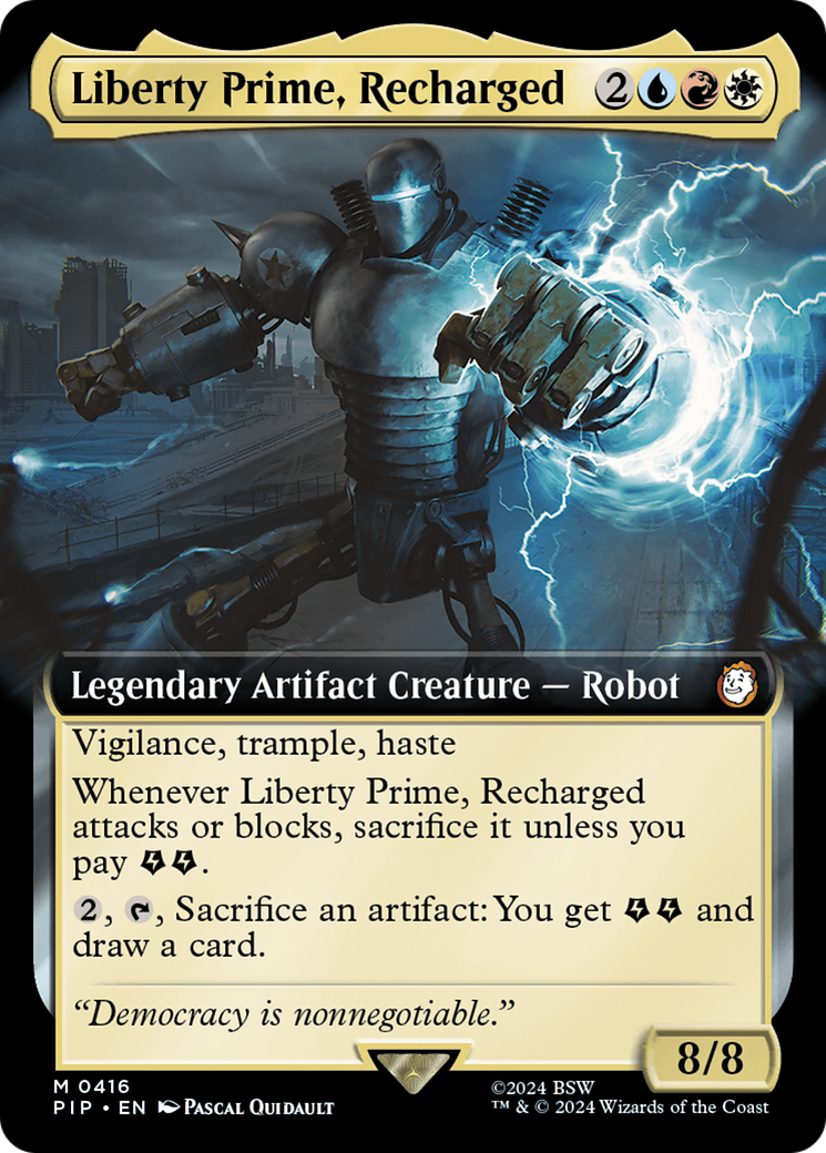 Liberty Prime, Recharged (Extended Art) [Fallout] | Jack's On Queen