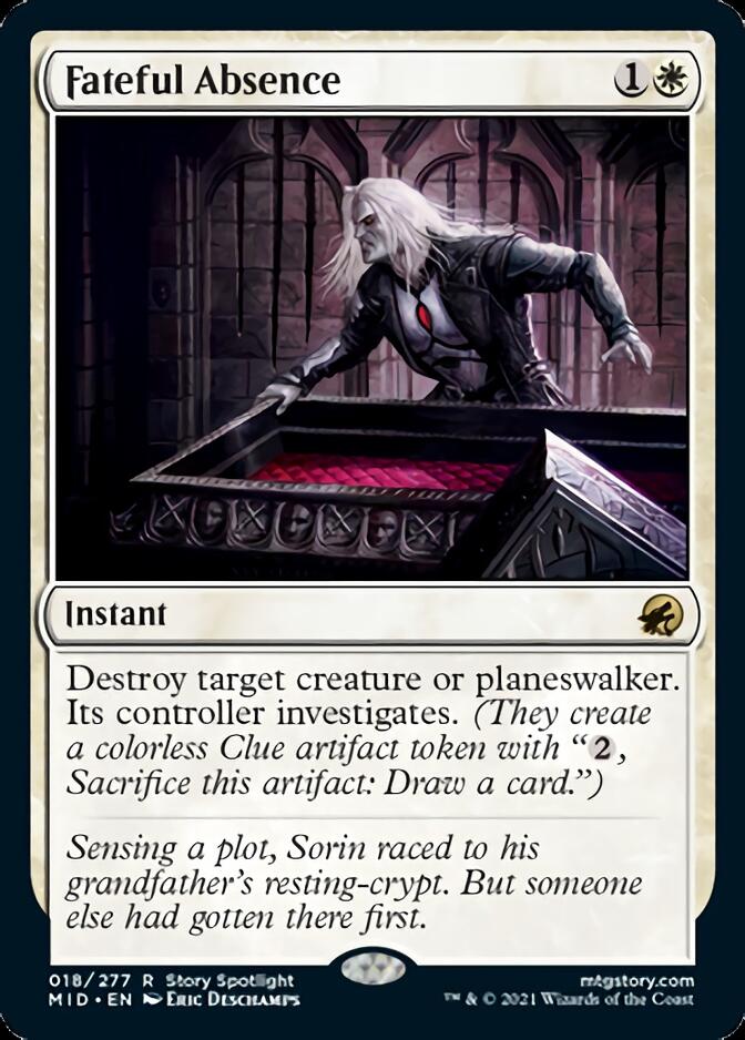 Fateful Absence [Innistrad: Midnight Hunt] | Jack's On Queen