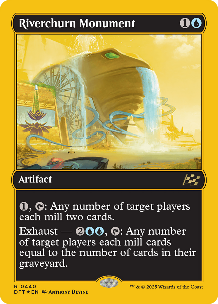 Riverchurn Monument (First-Place Foil) [Aetherdrift] | Jack's On Queen