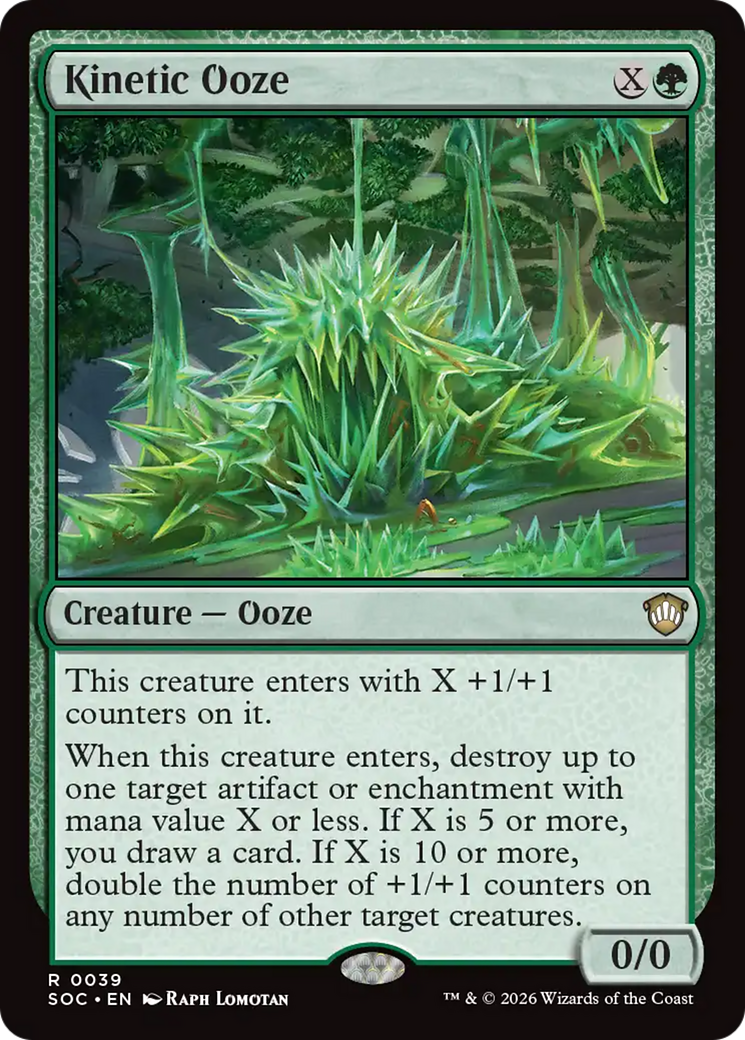 Kinetic Ooze [Secrets of Strixhaven Commander] | Jack's On Queen