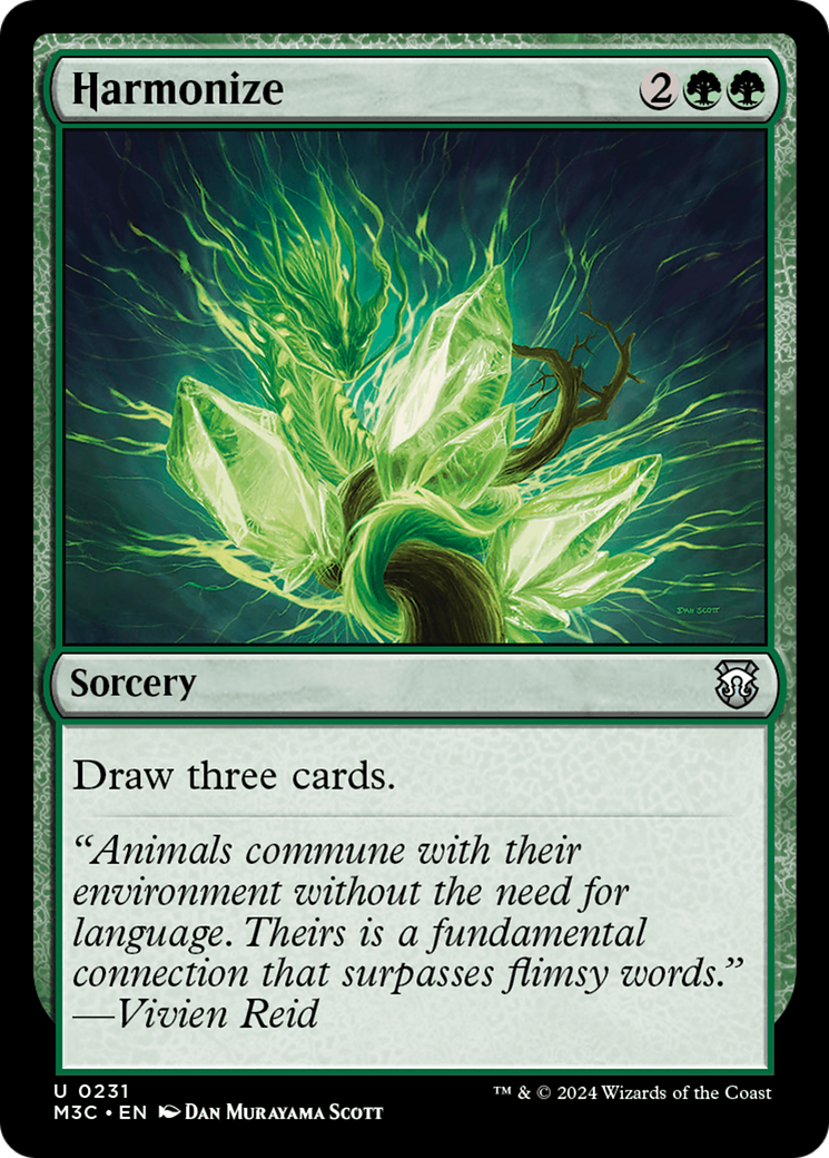 Harmonize (Ripple Foil) [Modern Horizons 3 Commander] | Jack's On Queen