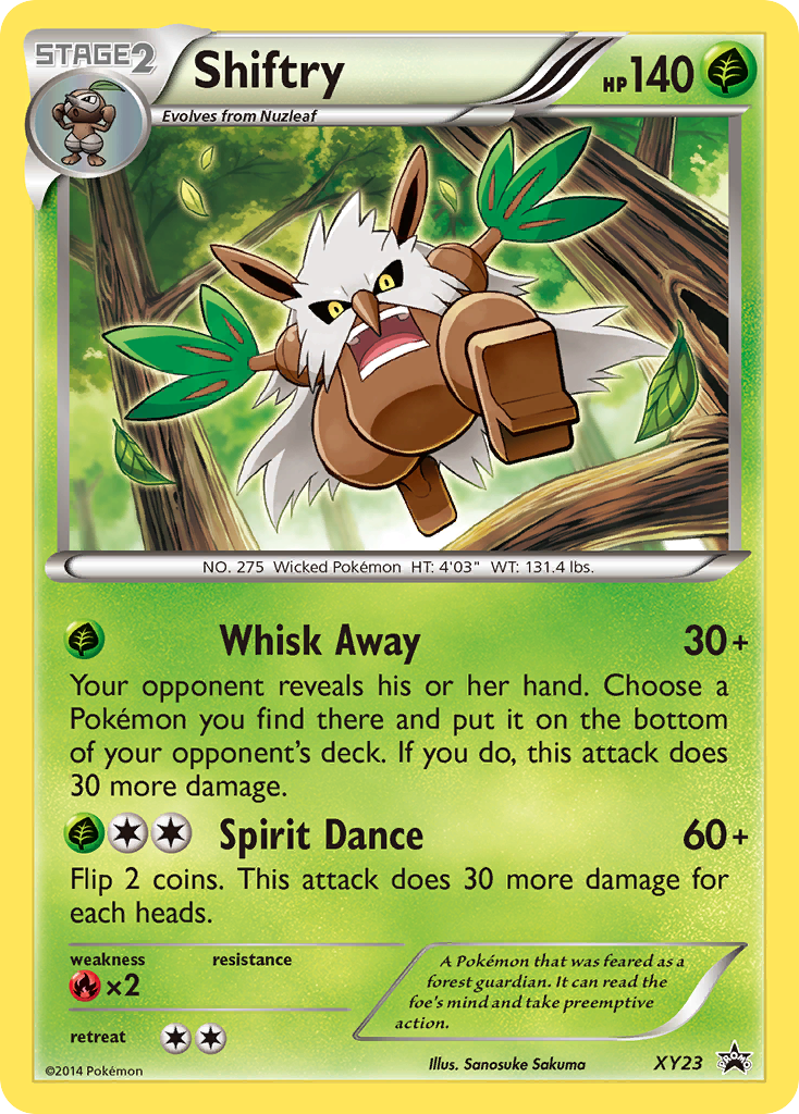 Shiftry (XY23) [XY: Black Star Promos] | Jack's On Queen