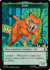 Redwing // Zabu Double-Sided Token [Marvel Super Heroes Tokens] | Jack's On Queen