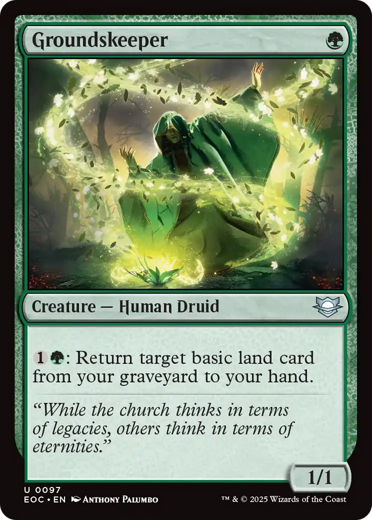 Groundskeeper [Edge of Eternities Commander] | Jack's On Queen
