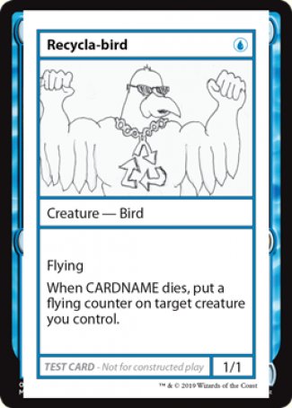 Recycla-bird (2021 Edition) [Mystery Booster Playtest Cards] | Jack's On Queen