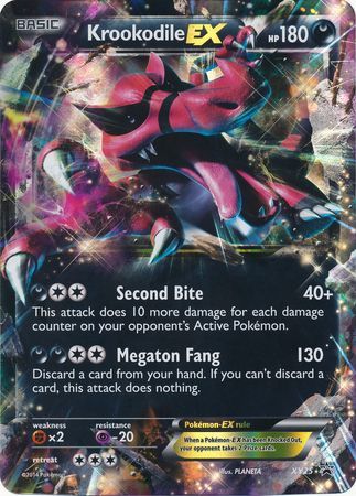 Krookodile EX (XY25) (Jumbo Card) [XY: Black Star Promos] | Jack's On Queen