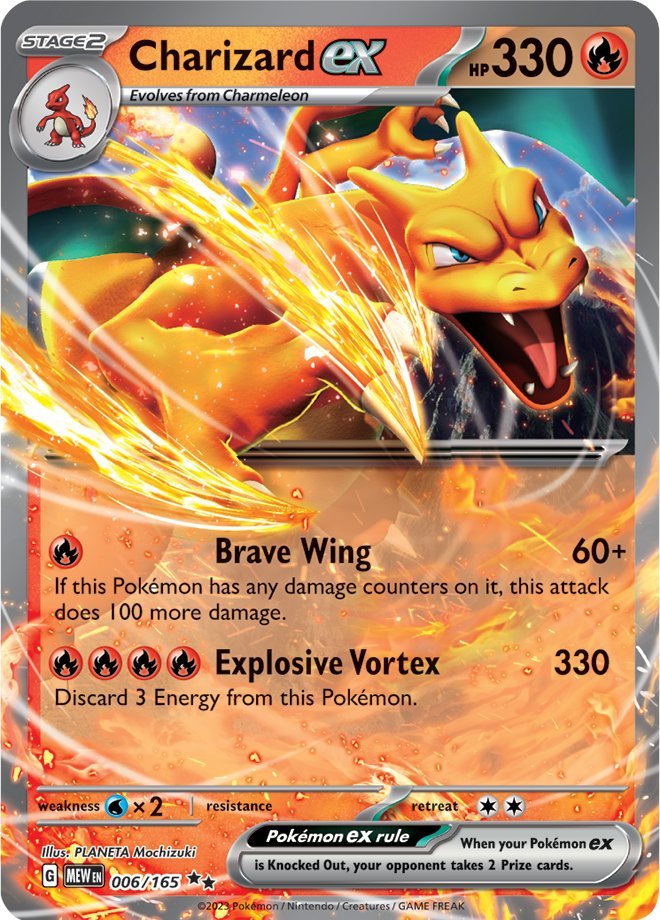 Charizard ex (006/165) [Scarlet & Violet: 151] | Jack's On Queen