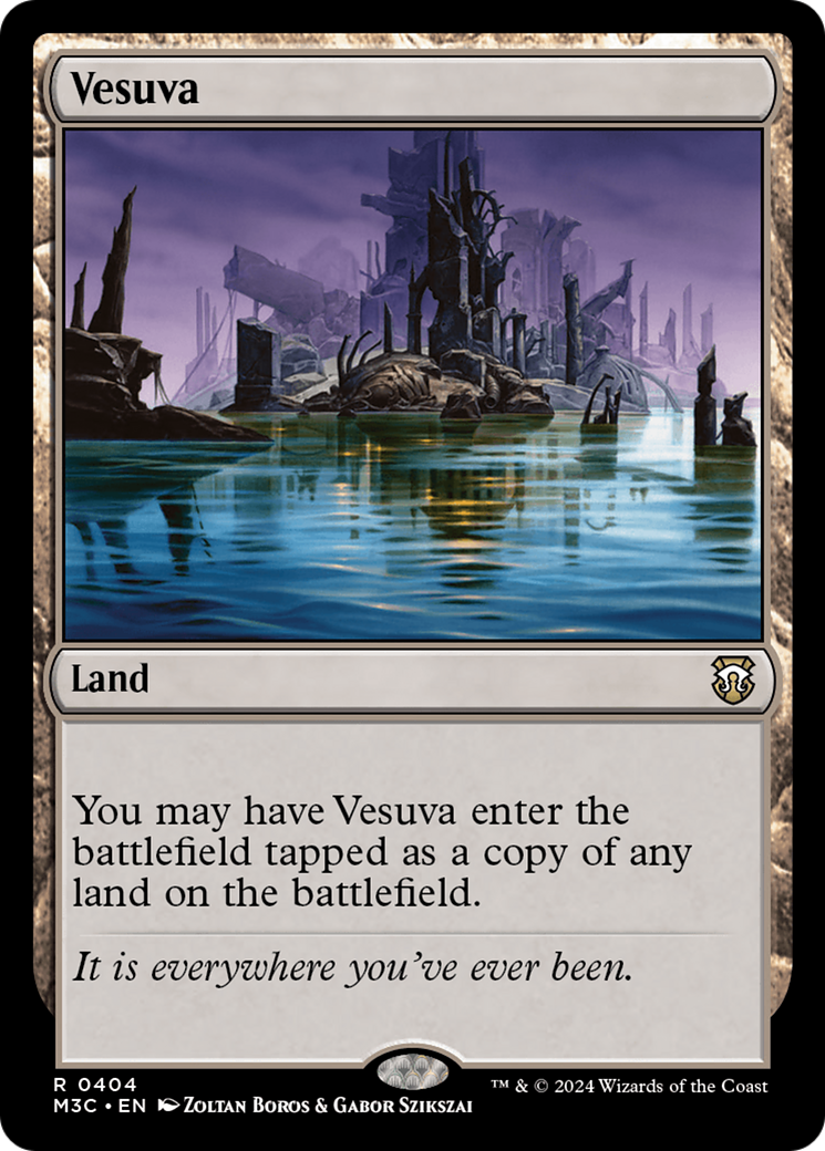 Vesuva (Ripple Foil) [Modern Horizons 3 Commander] | Jack's On Queen