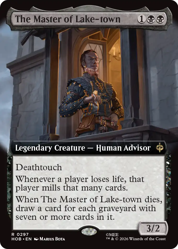 The Master of Lake-town (Extended Art) [The Hobbit] | Jack's On Queen