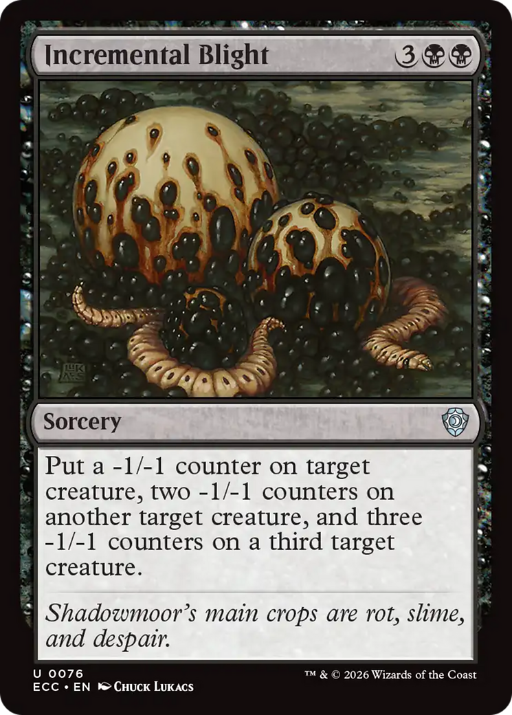 Incremental Blight [Lorwyn Eclipsed Commander] | Jack's On Queen