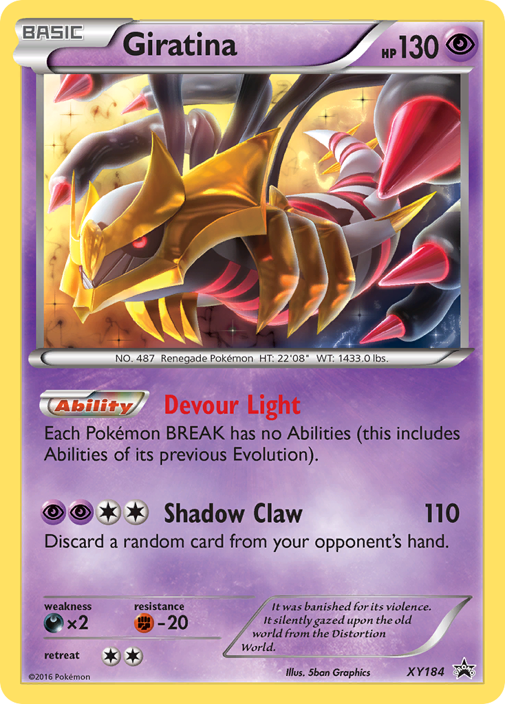 Giratina (XY184) [XY: Black Star Promos] | Jack's On Queen