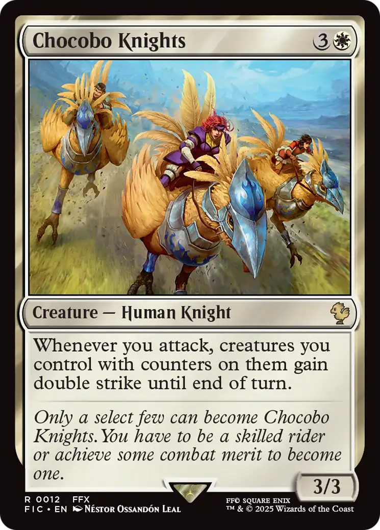 Chocobo Knights [FINAL FANTASY Commander] | Jack's On Queen