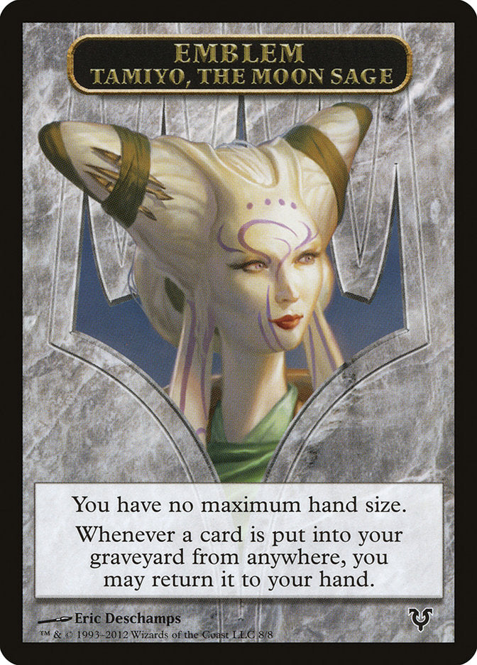 Tamiyo, the Moon Sage Emblem [Avacyn Restored Tokens] | Jack's On Queen