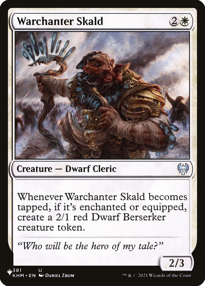 Warchanter Skald [The List] | Jack's On Queen