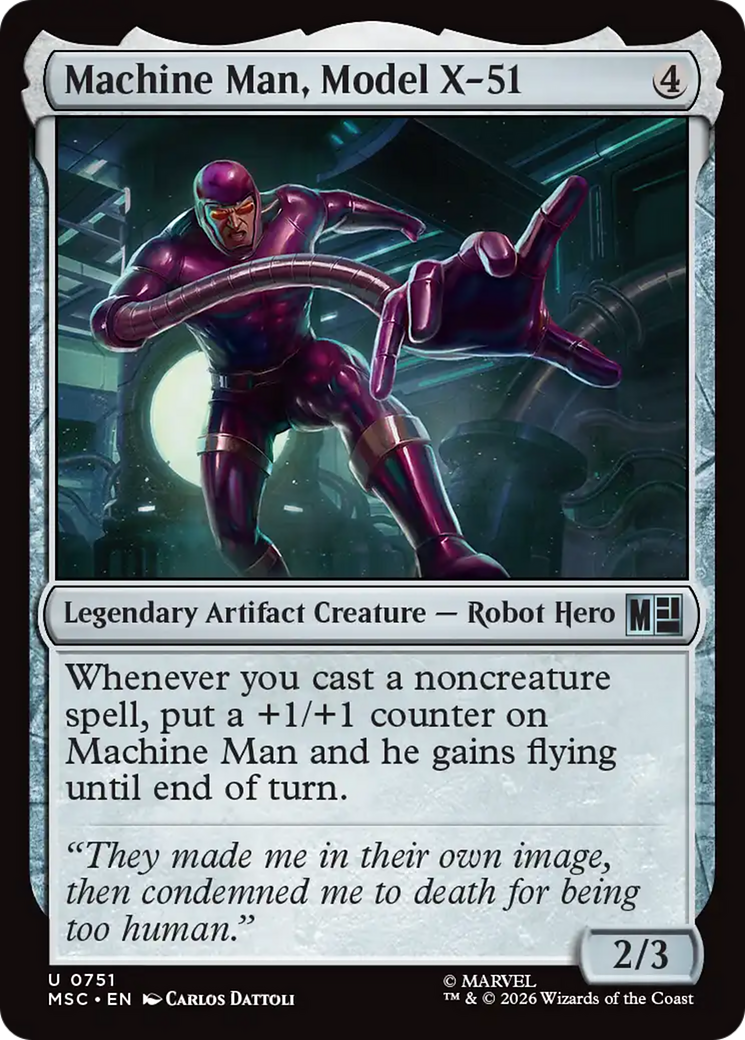 Machine Man, Model X-51 [Marvel Super Heroes Commander] | Jack's On Queen
