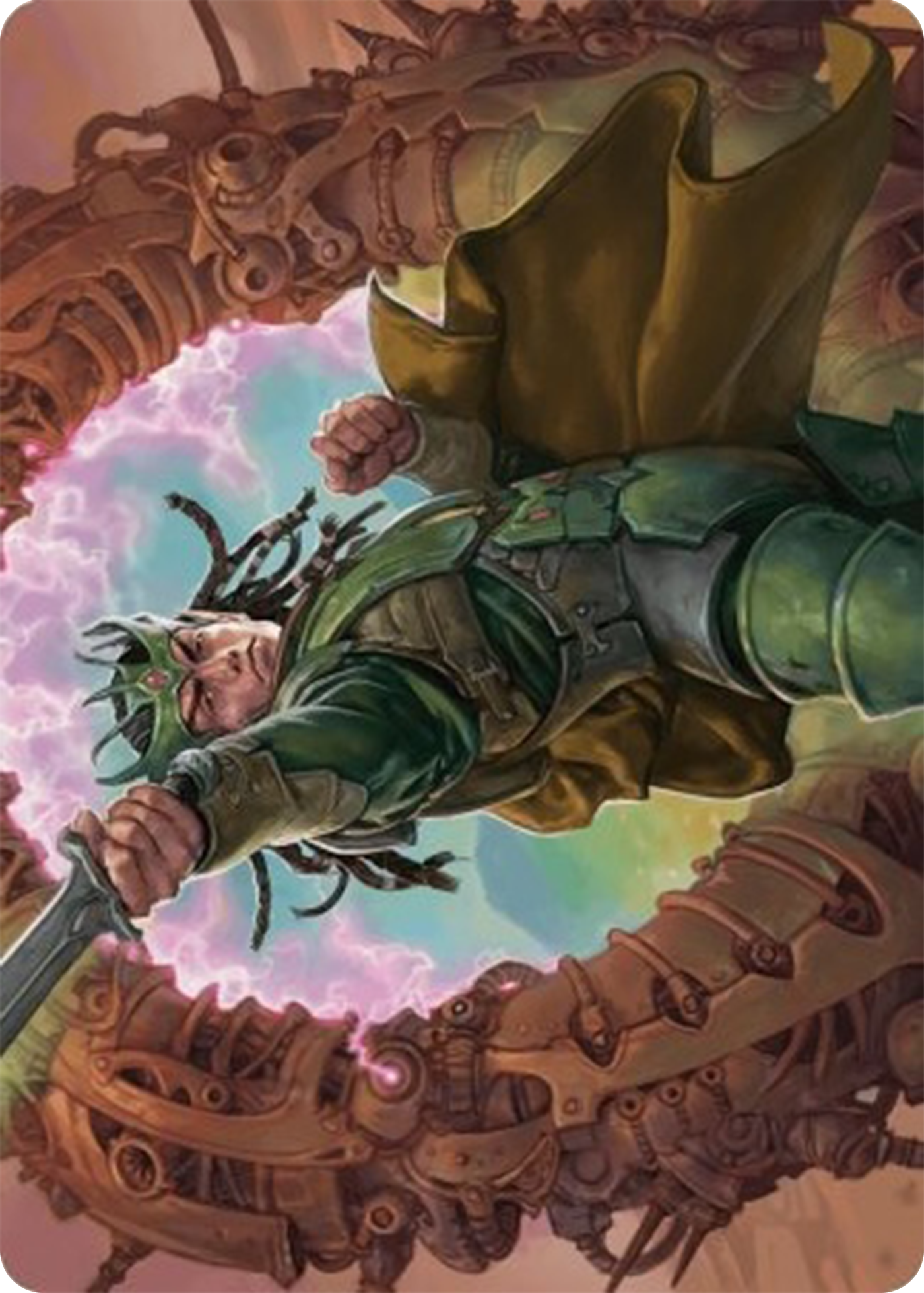 Eladamri, Korvecdal Art Card [Modern Horizons 3 Art Series] | Jack's On Queen