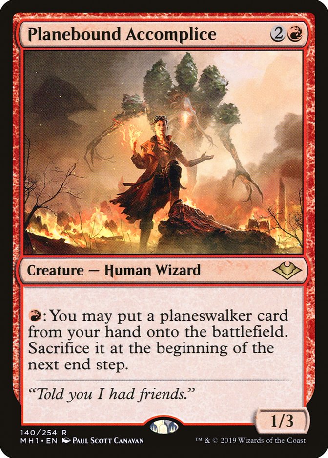 Planebound Accomplice [Modern Horizons] | Jack's On Queen