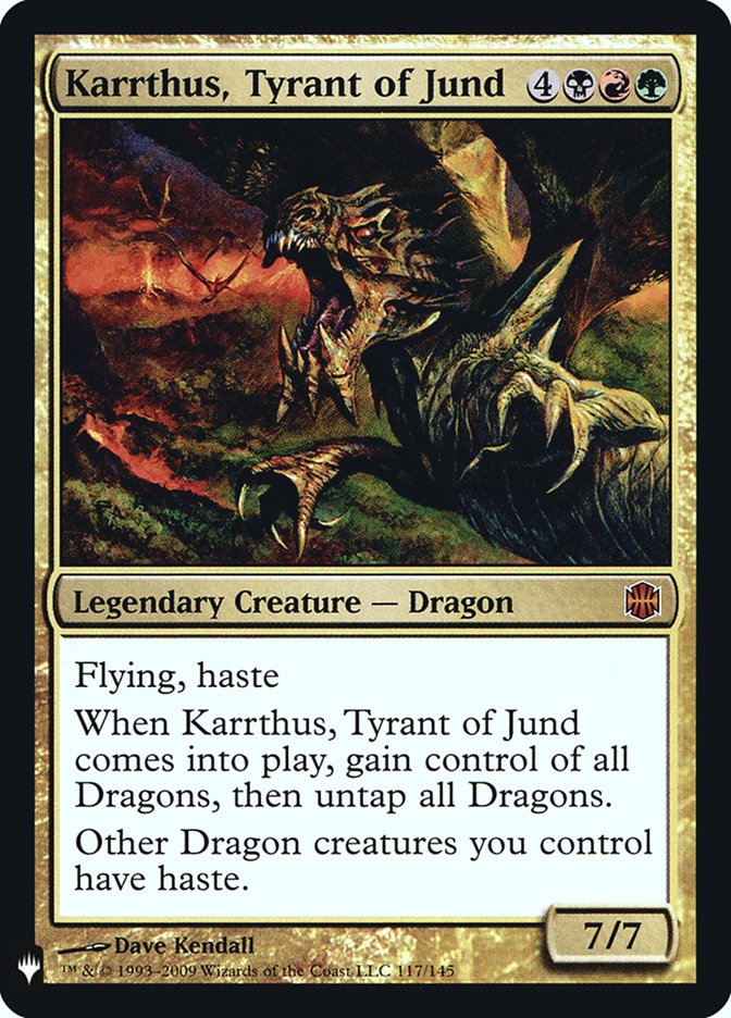 Karrthus, Tyrant of Jund [Mystery Booster] | Jack's On Queen