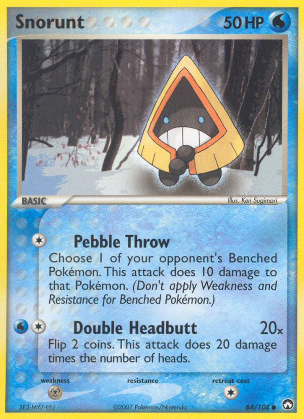 Snorunt (64/108) [EX: Power Keepers] | Jack's On Queen