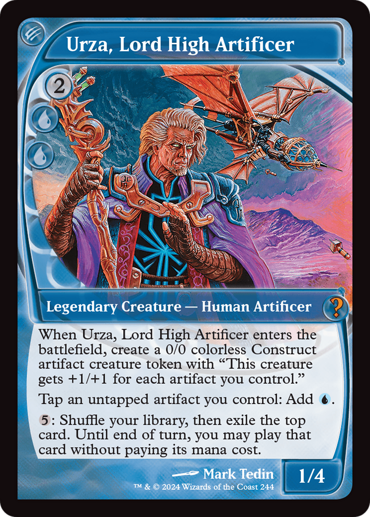 Urza, Lord High Artificer (Future Sight) [Mystery Booster 2] | Jack's On Queen