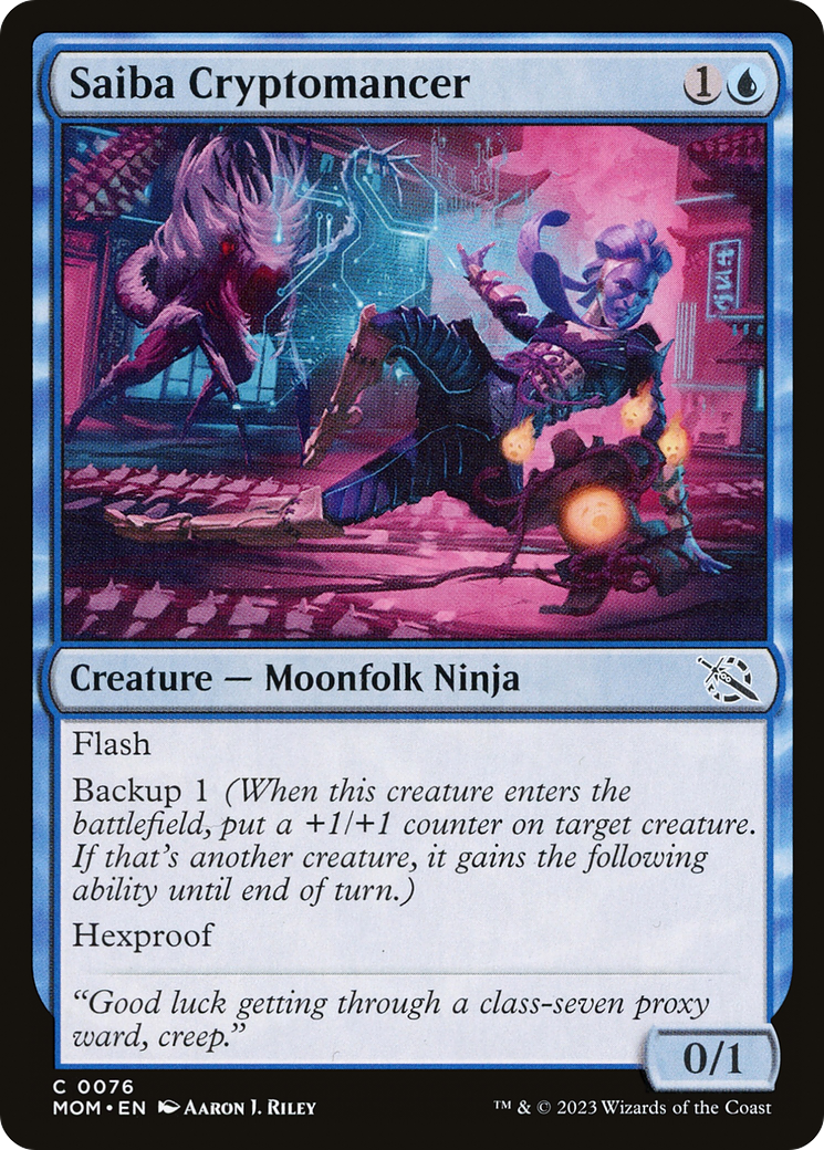 Saiba Cryptomancer [March of the Machine] | Jack's On Queen