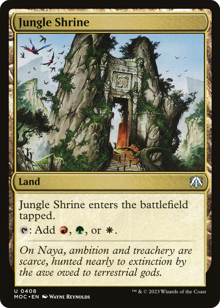 Jungle Shrine [March of the Machine Commander] | Jack's On Queen