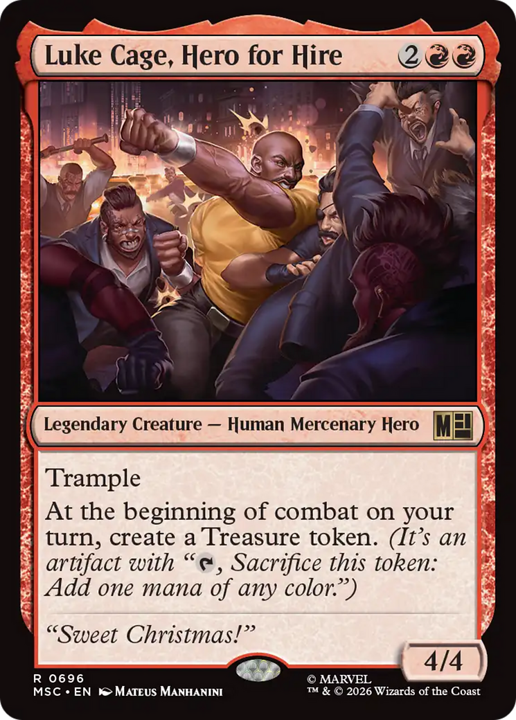 Luke Cage, Hero for Hire [Marvel Super Heroes Commander] | Jack's On Queen