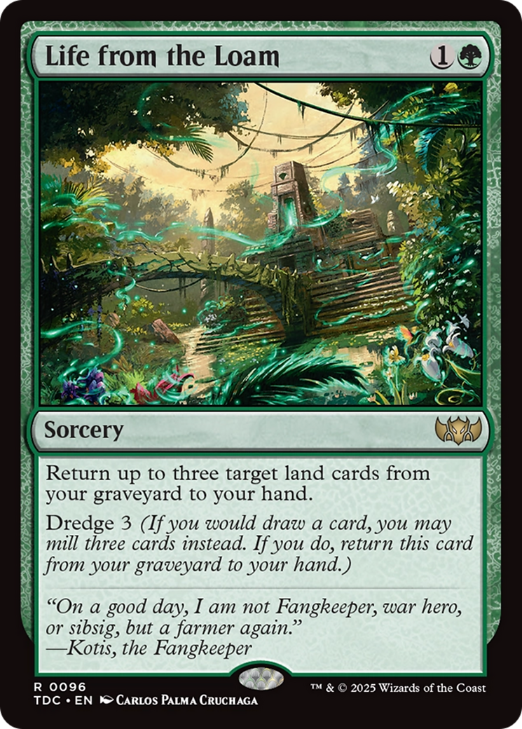 Life from the Loam [Tarkir: Dragonstorm Commander] | Jack's On Queen