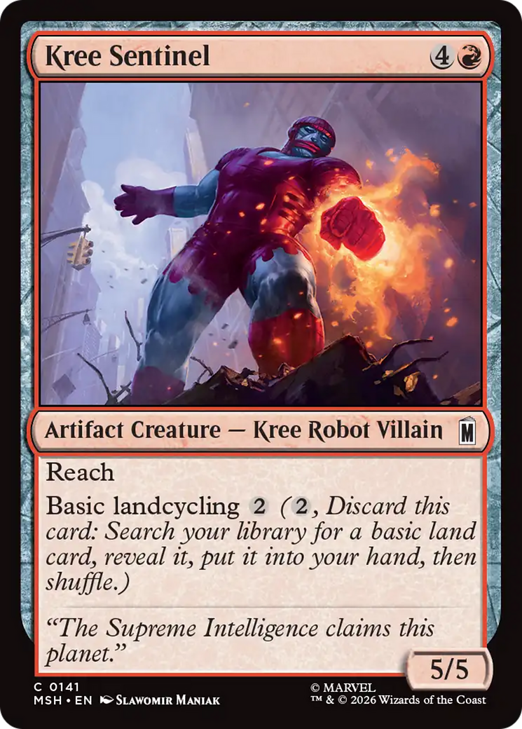 Kree Sentinel [Marvel Super Heroes] | Jack's On Queen