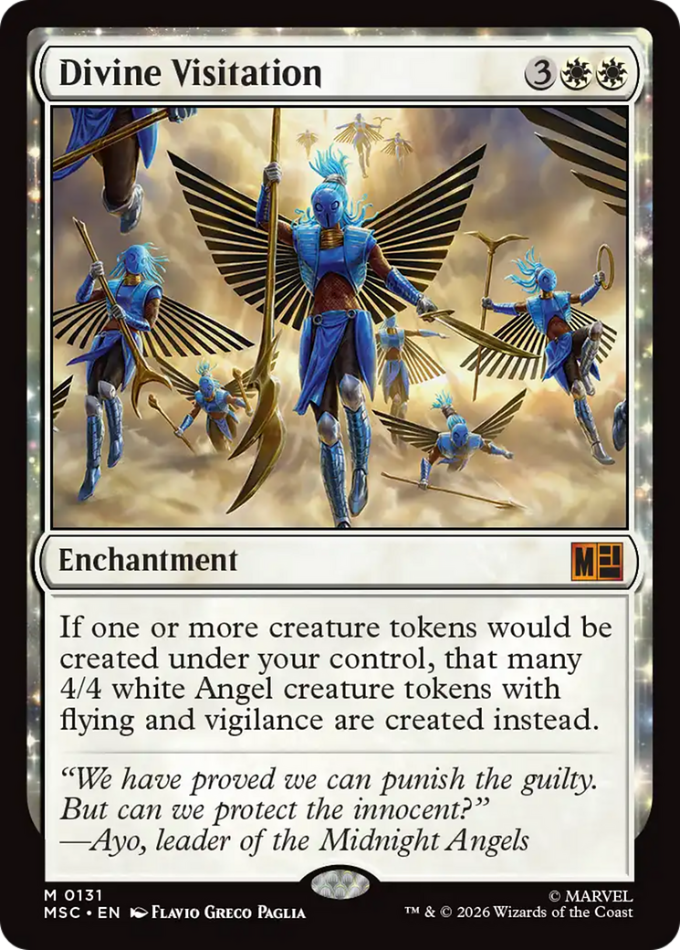 Divine Visitation (Surge Foil) [Marvel Super Heroes Commander] | Jack's On Queen