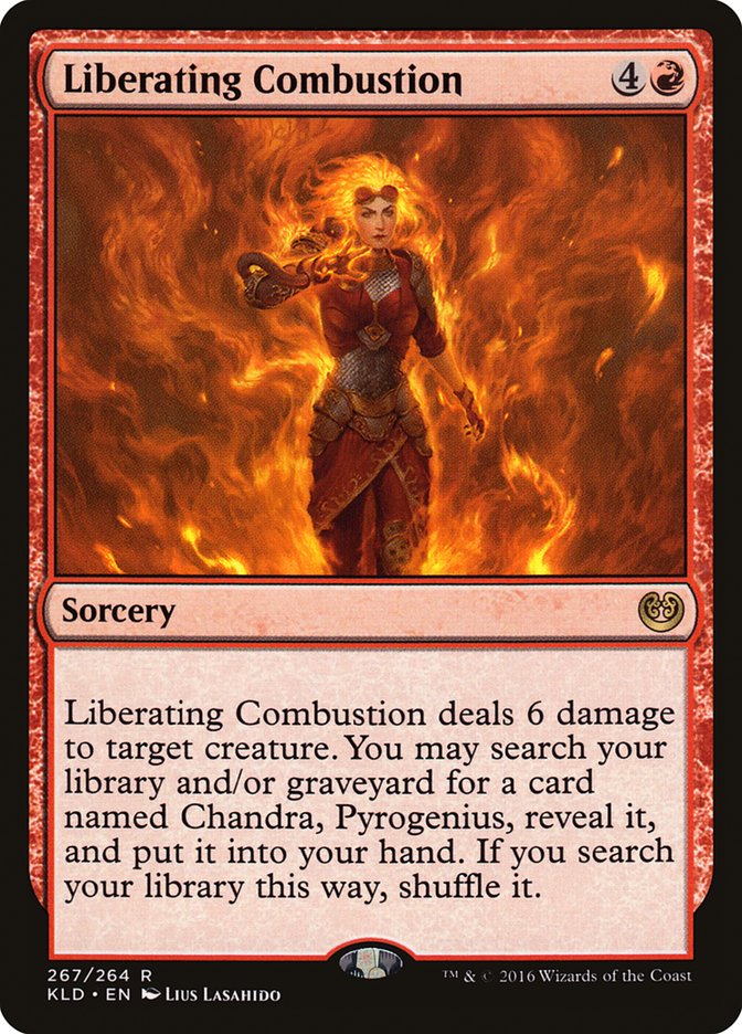 Liberating Combustion [Kaladesh] | Jack's On Queen