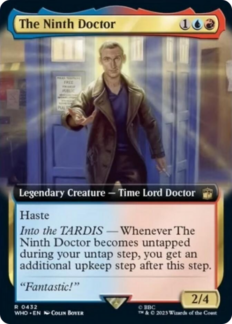 The Ninth Doctor (Extended Art) [Doctor Who] | Jack's On Queen