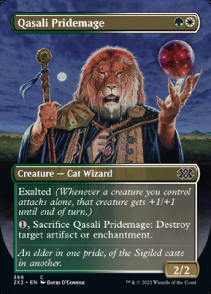 Qasali Pridemage (Borderless Alternate Art) [Double Masters 2022] | Jack's On Queen