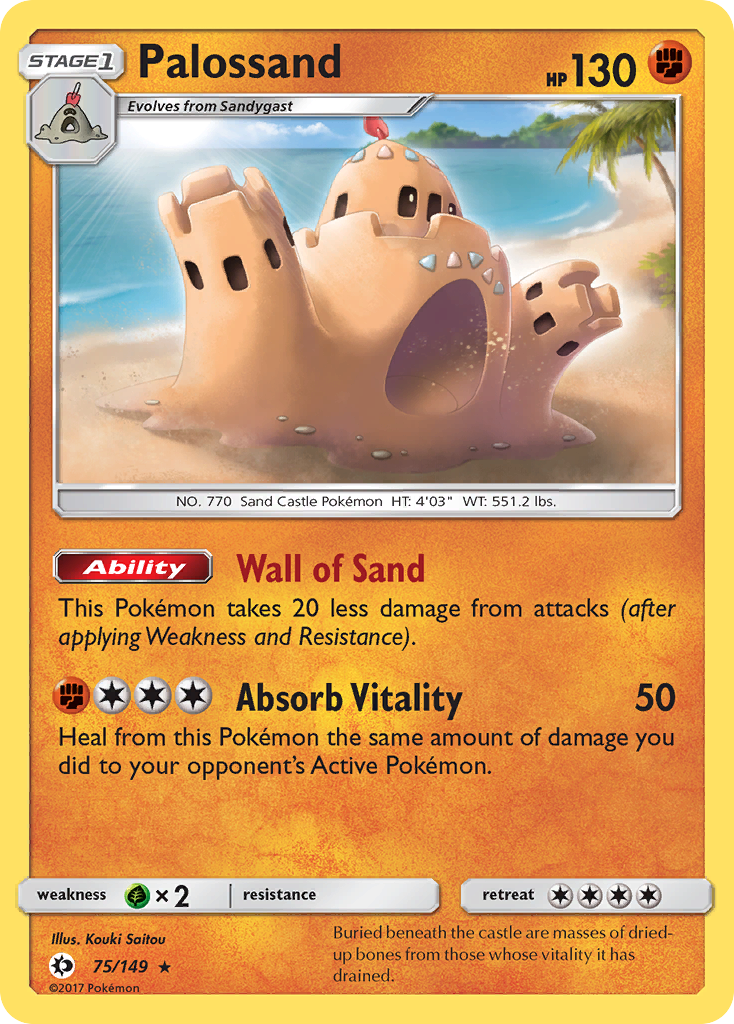 Palossand (75/149) [Sun & Moon: Base Set] | Jack's On Queen