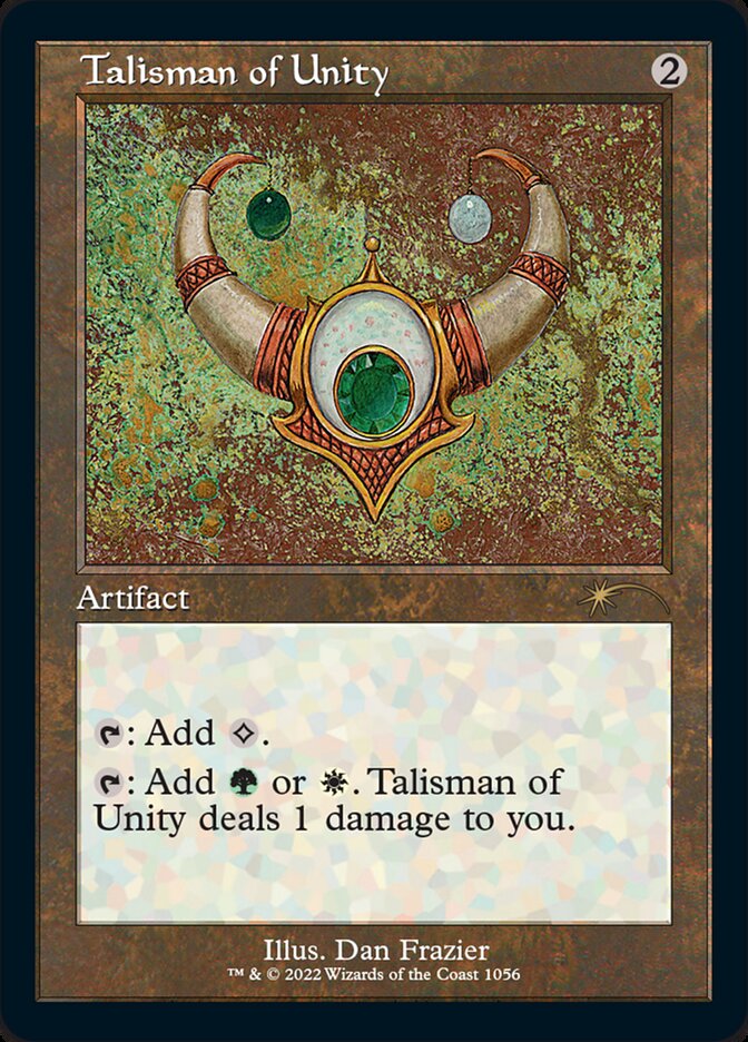 Talisman of Unity (Foil Etched) [Secret Lair Drop Series] | Jack's On Queen