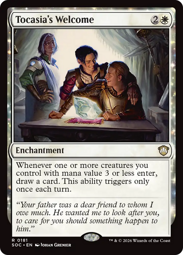 Tocasia's Welcome [Secrets of Strixhaven Commander] | Jack's On Queen