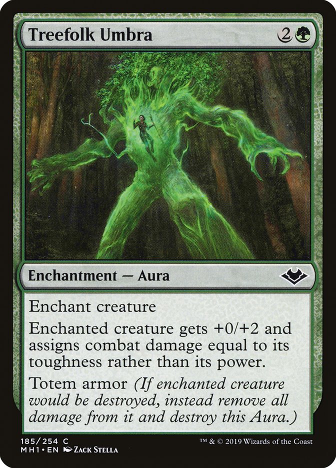 Treefolk Umbra [Modern Horizons] | Jack's On Queen