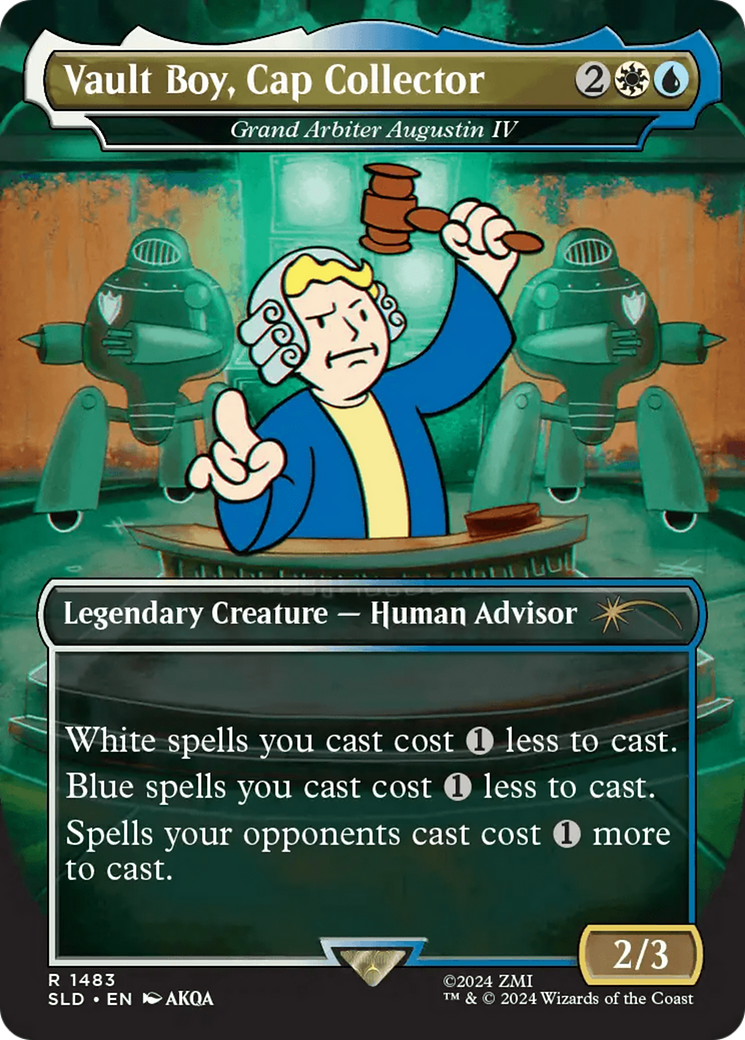 Vault Boy, Cap Collector - Grand Arbiter Augustin IV [Secret Lair Drop Series] | Jack's On Queen