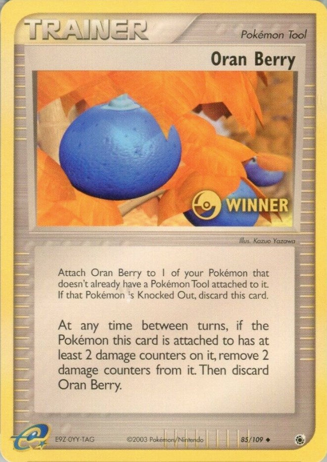 Oran Berry (85/109) (Winner) [EX: Ruby & Sapphire] | Jack's On Queen