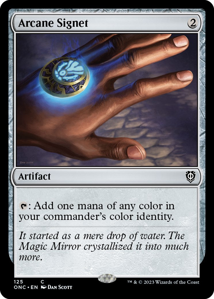 Arcane Signet [Phyrexia: All Will Be One Commander] | Jack's On Queen