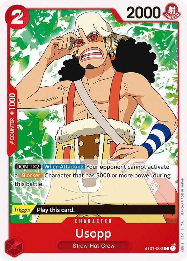 Usopp (ST01-002) [Starter Deck 1: Straw Hat Crew] | Jack's On Queen