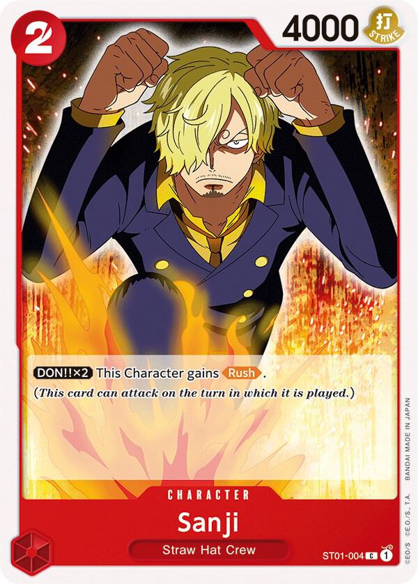 Sanji (ST01-004) [Starter Deck 1: Straw Hat Crew] | Jack's On Queen