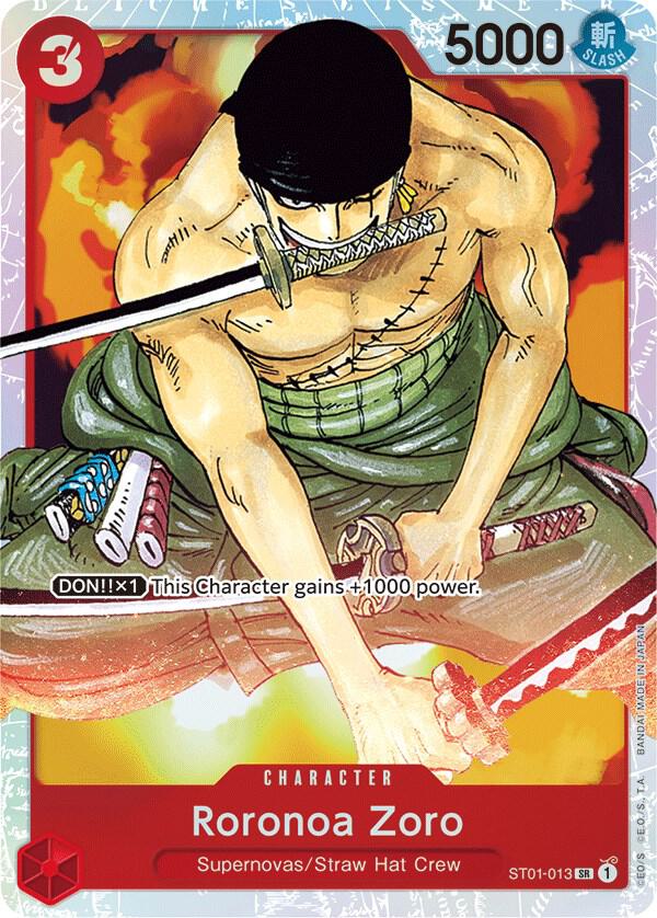Roronoa Zoro (ST01-013) [Starter Deck 1: Straw Hat Crew] | Jack's On Queen